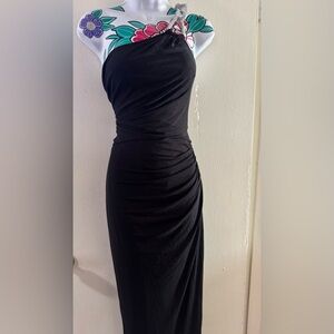 Candie's One Shoulder Black Dress
